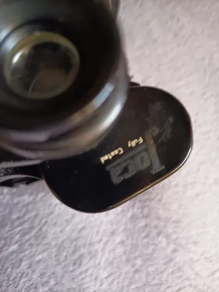 Prismáticos antiguos con funda joca