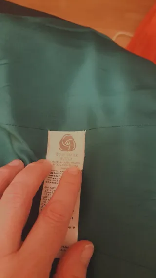 Americana SINTESIS negra forro verde