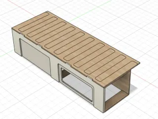 Sofa / Cama  abatible camper estilo nido
