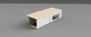 Sofa / Cama  abatible camper estilo nido