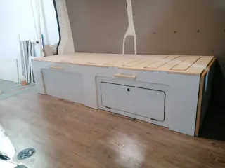 Sofa / Cama  abatible camper estilo nido