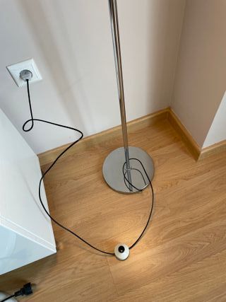 Lámpara de pie vintage metal