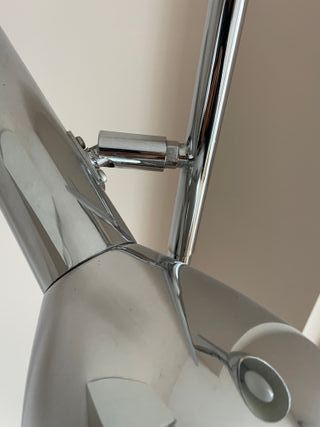 Lámpara de pie vintage metal