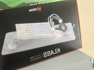 Pack Teclado, Ratón y Cascos KROM