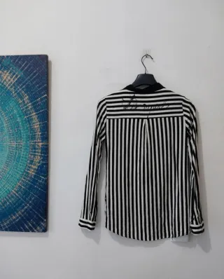 Blusa Desigual Talla XS Rayas y Mandalas