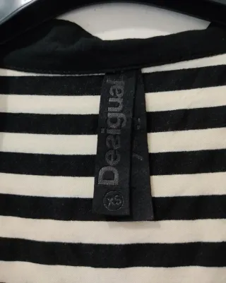 Blusa Desigual Talla XS Rayas y Mandalas