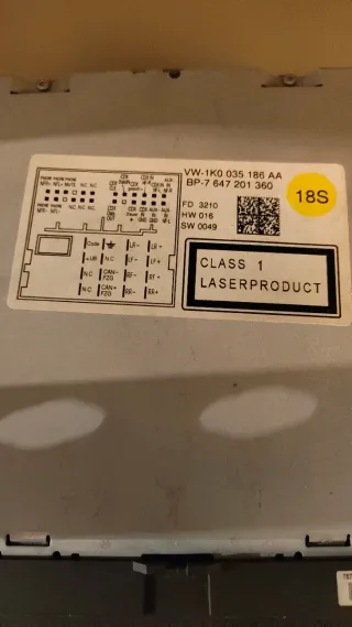 Radio CD Volkswagen RCD-310