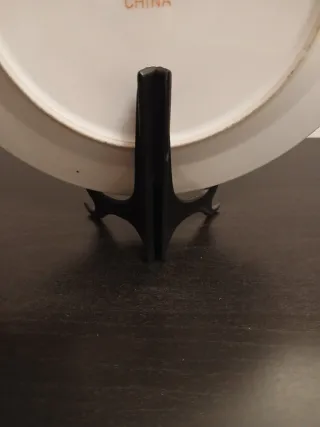 Plato Cerámica China Decorado 20cm