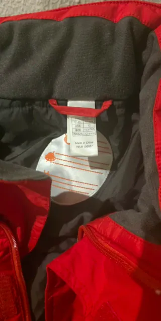 Mono de esquí Wed'ze rojo T.12-14 años