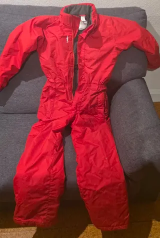 Mono de esquí Wed'ze rojo T.12-14 años