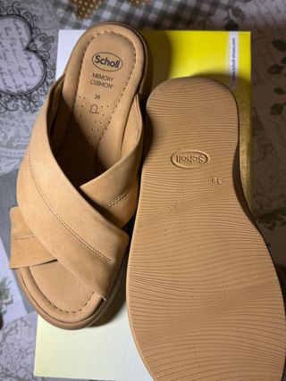 Chanclas Scholl Memory Cushion Talla 39