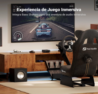 Amplificador Subwoofer Fosi Audio TP-02 Negro