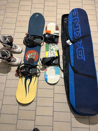 Equipo snowboard Burton