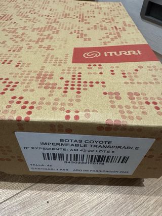 Botas militares Gore-Tex Iturri Talla 43