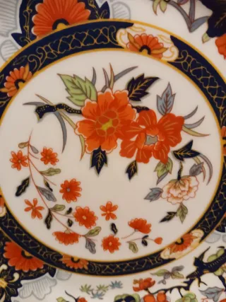 Plato porcelana china floral 20cm