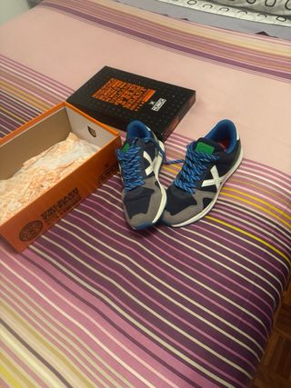 Zapatillas Munich Hombre Azul/Gris