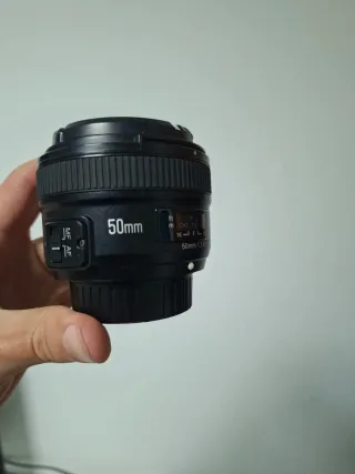 Objetivo Yongnuo 50mm f/1.8 para Nikon