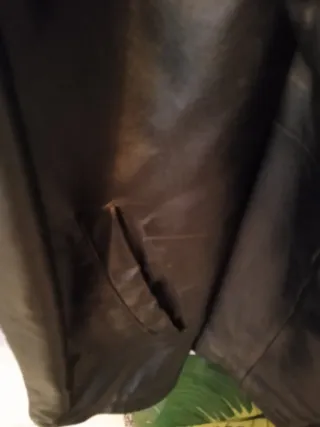 Chaquetón 3/4 hombre negro