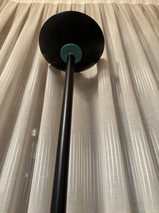 Lámpara de pie negra 1.80m