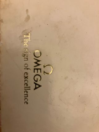 Scatole per orologi Omega vintage