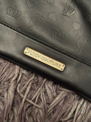 Bolso de mano Juicy Couture negro