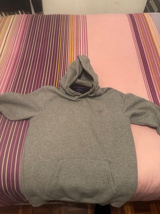 Sudadera Gant Gris Hombre