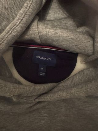 Sudadera Gant Gris Hombre