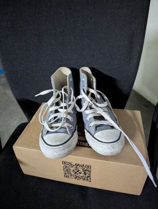Converse All Star Talla 35 Gris