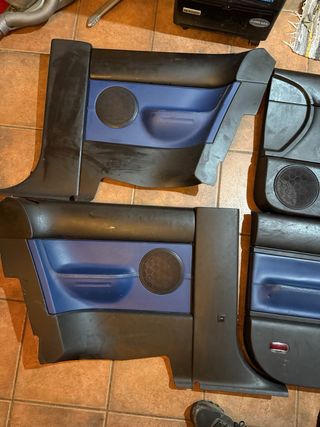 Paneles Puerta New Beetle Azul/Negro