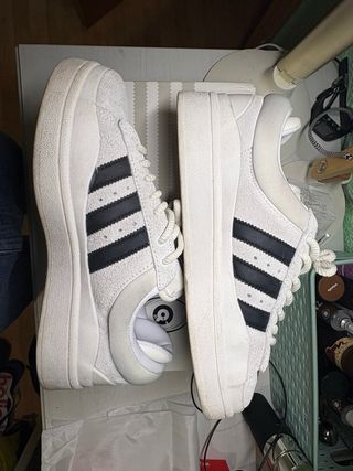 Adidas Campus Bad Bunny blanco negro