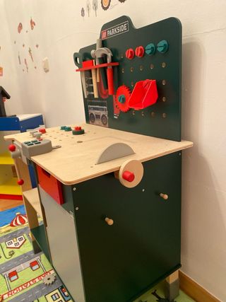Mesa de Herramientas Juguete Parkside