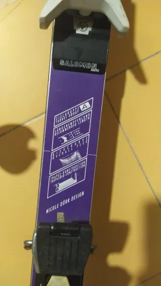 Esquís Salomon Vintage Morados