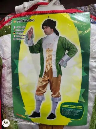 Disfraz Carnaval Cortesano Boys Toys Talla Única