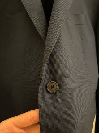 Americana azul marino Mango Talla XL buen estado