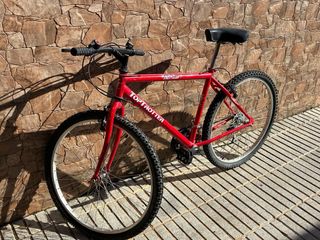 Bicicleta Roja 26 Asiento Cómodo