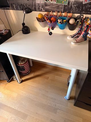 Mesa escritorio blanca