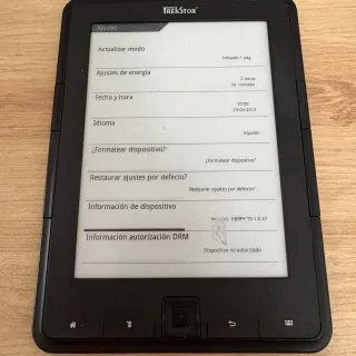 Lector eBook TrekStor Pyrus Negro