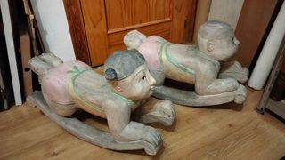 Pareja de balancines chinos