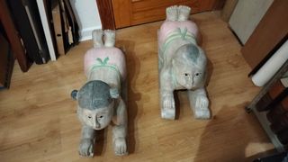 Pareja de balancines chinos