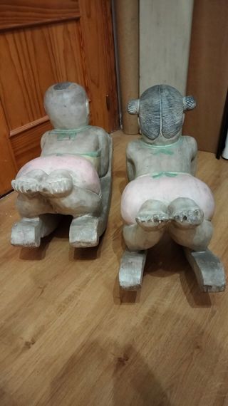 Pareja de balancines chinos