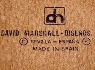 Posacenere David Marshall Sevilla Spagna