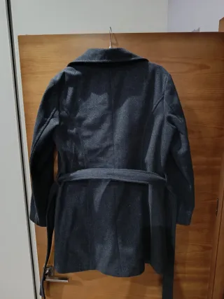 Abrigo gris ONLY mujer