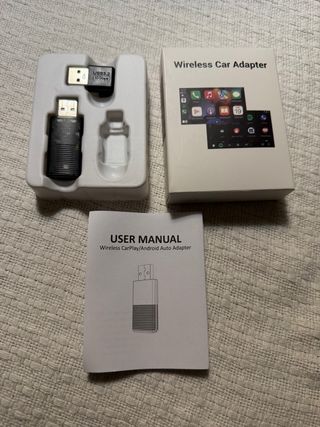 Adaptador Inalámbrico CarPlay/Android Auto
