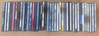 Lote 40+ CDs: Sabina, Serrat, Cohen, Elvis, Countr