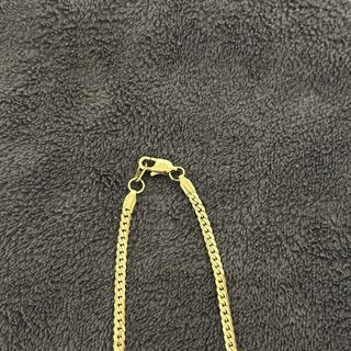 Cadena Oro Laminado Serpiente Hombre