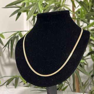 Cadena Oro Laminado Serpiente Hombre