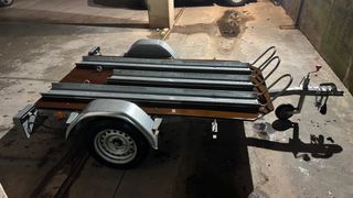Remolque galvanizado 3 motos