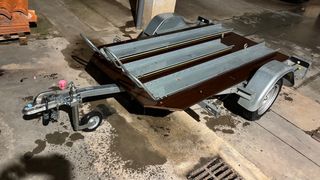 Remolque galvanizado 3 motos