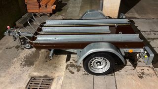 Remolque galvanizado 3 motos