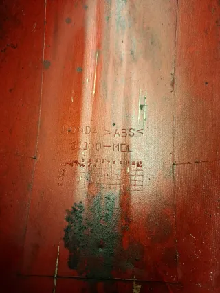 Guardabarros Delantero Honda CBR 1000RR SC57 Rojo